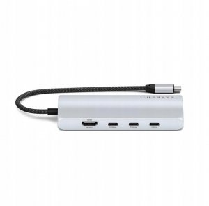 Satechi USB-C Multiport Adapter 8K - adapter USB-C (USB-C, HDMI, 3x USB 3.2 Gen 2 10Gbps, 1x USB 3.2 Gen 1 5Gbps, czytnik kart S