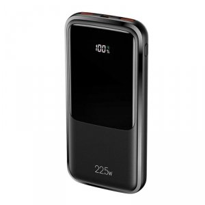 Powerbank Usams PB58 10000mAh 22,5W 1xUSB-C PD + 2xUSB-A Fast Charge -czarny