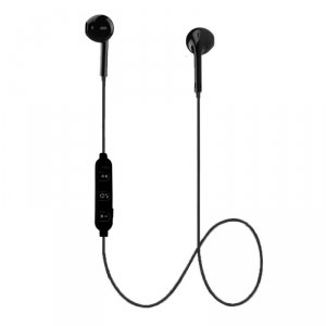 Słuchawki z mikrofonem Esperanza EH187K douszne Bluetooth sportowe czarne