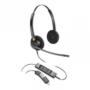 Słuchawki z mikrofonem Poly EncorePro 525 USB-A/C czarne