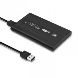 Obudowa Qoltec na dysk HDD/SSD 2.5 SATA3 | USB 3.0 | Czarna