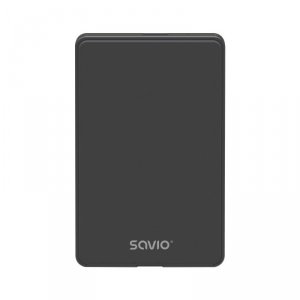 Obudowa na dysk HDD/SDD SAVIO AK-65, USB 3.0, 2,5, czarna