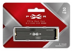Dysk SSD Silicon Power XPOWER XD80 2TB M.2 2280 PCIe Gen3x4 NVMe (3400/3000 MB/s)