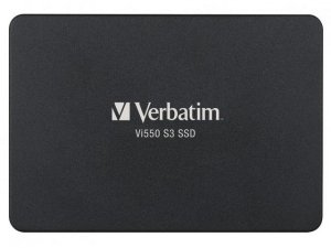 Dysk SSD wewnętrzny Verbatim Vi550 S3 512GB 2.5 SATA III czarny