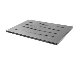 Półka do open rack 19 1000MM czarna Lanberg (1U/480.5X780mm udźwig do 120kg, montaż 4-punktowy) - USZ OPAK