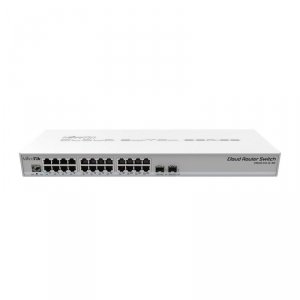 Switch zarządzalny MikroTik CRS328-24P-4S+RM 24x10/100/1000 RJ-45 PoE, 4x10000 SFP+