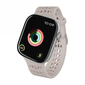 Decoded Silicone Ares O Band - silikonowy pasek do Apple Watch 40/42 mm (clay)