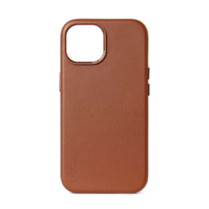 Decoded – skórzana obudowa ochronna do iPhone 15 kompatybilna z MagSafe (tan)