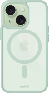 LAUT Huex Protect - obudowa ochronna do iPhone 13/14/15 kompatybilna z MagSafe (mint)