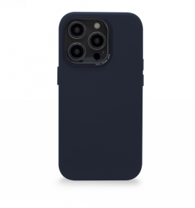 Decoded – skórzana obudowa ochronna do iPhone 14 Pro Max kompatybilna z MagSafe (steel blue)