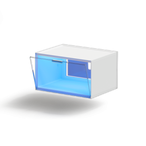 Nanoleaf x Fantaqi EXPO Smart LED Display Case Expansion Pack - witryna z podświetleniem LED 38cm x 29cm x 22cm (1 sztuka)