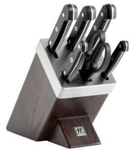 Zestaw noży ZWILLING Gourmet 36133-000-0 (Blok do noży, Nożyczki, Nóż x 5)