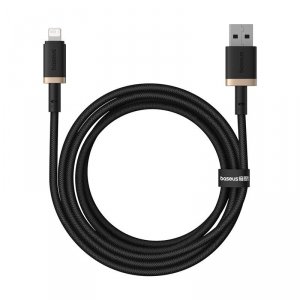 Kabel Baseus Dura 2.4A 2m (czarno-złoty)
