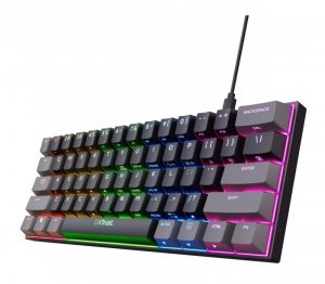 Klawiatura gamingowa TRUST GXT867 Acira Black