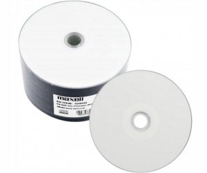 MAXELL CD-R 700MB  50 szt. 52x80 min, spindel, płyta do nadruku