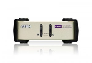 ATEN Biurkowy moduł KVM 2-portowy PS2 USB VGA CS82U