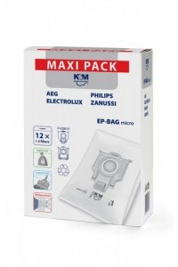 K&M Worki do odkurzacza 12 + 2  EP-BAG micro MAXI PACK