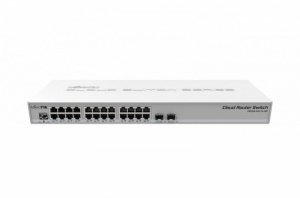 Mikrotik Przełącznik 24xGbE 2 xSFP+CRS326-24G-2S+RM-MX