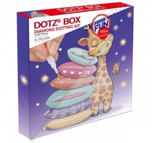 Dante Mozaika diamentowa  Diamond Dotz - Poduszka Żyrafa pudełko