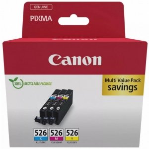 Canon Multipack CLI-526 C/M/Y  4541B018