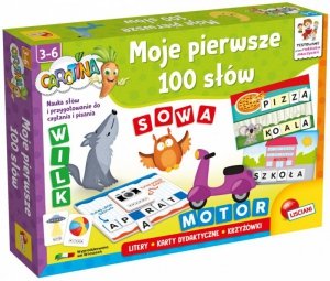 Lisciani Zestaw edukacyjny Carotina Moje pierwsze 100 słów