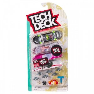 Spin Master Zestaw deskorolek Tech Deck 4-pak April