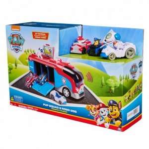Spin Master Zestaw Psi Patrol Patrolowiec z pojazdami