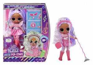 MGA Lalka L.O.L. Surprise Tweens Neon Pop Stars Kitty