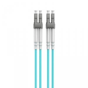 Kabel światłowodowy wielomodowy duplex OM4 50/125 LC/LC 1m Gembird