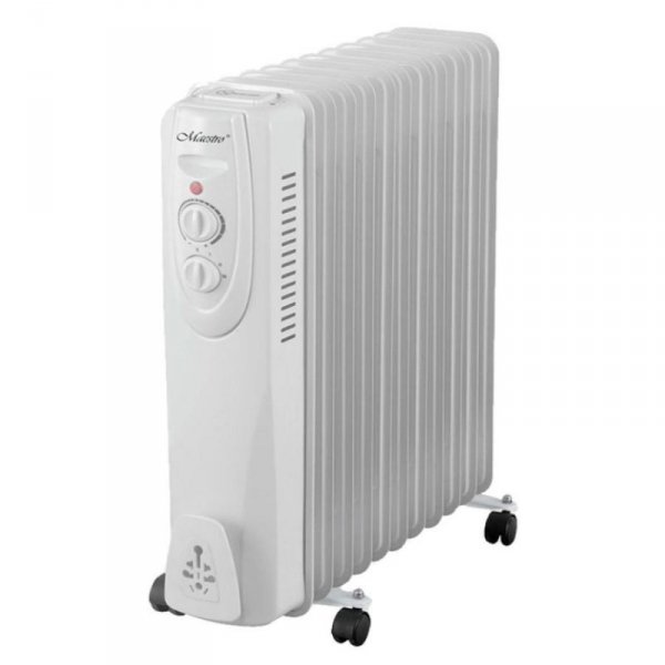 Grzejnik olejowy Maestro 11 żeber, 2000W  MR-950-11 biały