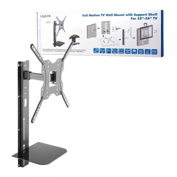 Uchwyt ścienny LogiLink BP0048 do telewizora LCD/LED VESA 400x400, 32-55&quot;