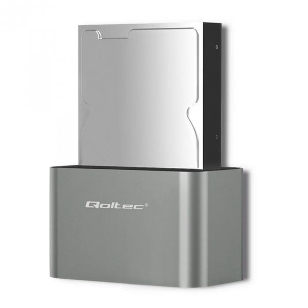 Stacja dokująca Qoltec dysków HDD/SSD | 2.5&quot; / 3.5&quot; SATA | USB 3.0