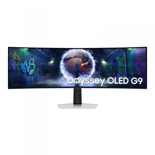 Monitor Samsung 49&quot; Odyssey G9 LS49DG934SUXEN OLED Dual QHD 240Hz 2xHDMI microHDMI HUB głośniki