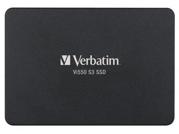 Dysk SSD wewnętrzny Verbatim Vi550 S3 256GB 2.5&quot; SATA III czarny