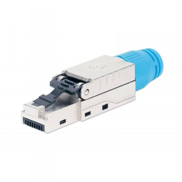 Wtyk Intellinet RJ45 Cat.8.1 STP samozaciskowy beznarzędziowy