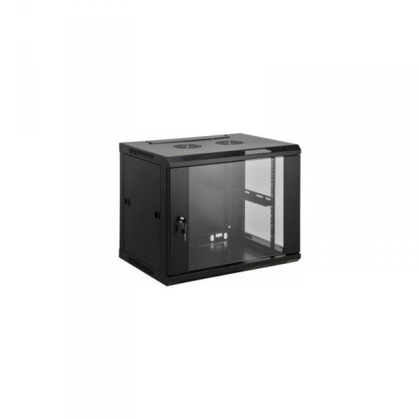 Szafa wisząca Intellinet 19&quot; 9U 600x600 zmontowana, czarna