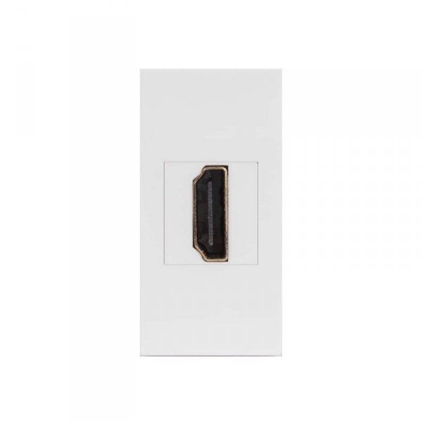 Gniazdo HDMI Maclean MCE720W pojedyncze, białe