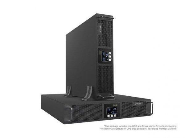 Zasilacz awaryjny UPS Armac 1000VA LCD On-Line 8x IEC C13 Rack 19&quot;