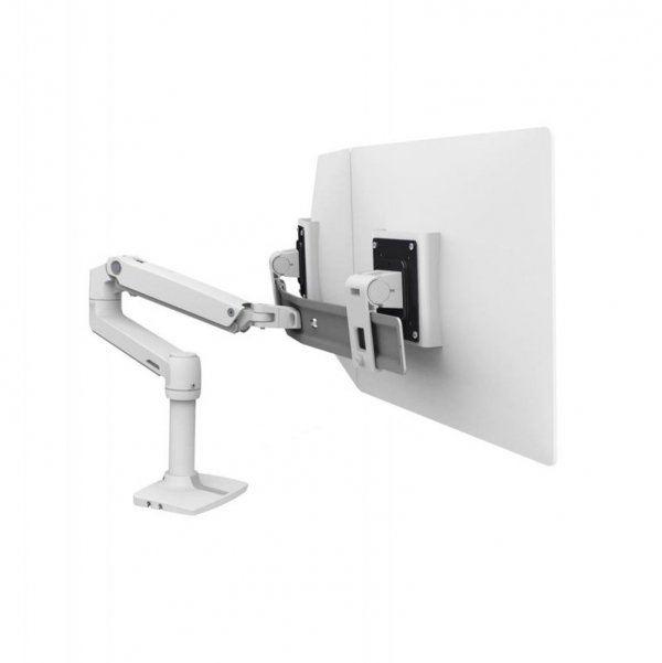 Ergotron LX Desk Dual Direct Arm - uchwyt biurkowy na dwa monitory (biały)