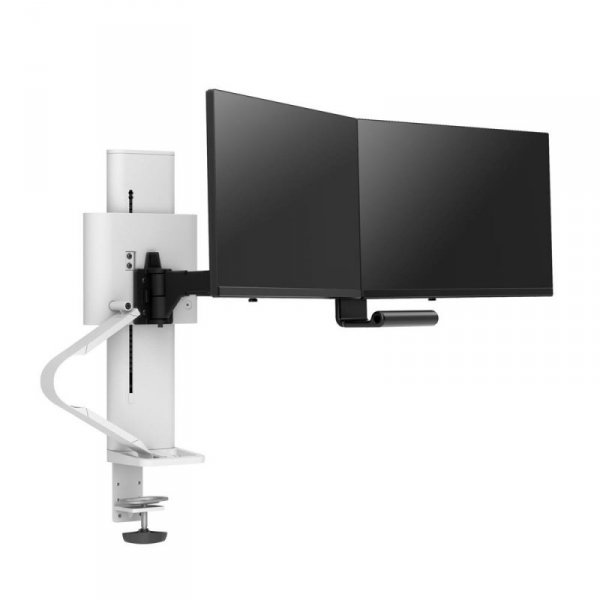 Ergotron TRACE Dual Monitors - uchwyt biurkowy na dwa monitory (biały)