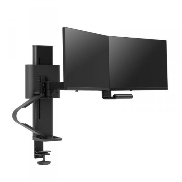 Ergotron TRACE Dual Monitors - uchwyt biurkowy na dwa monitory (czarny) WYPRZEDAŻ