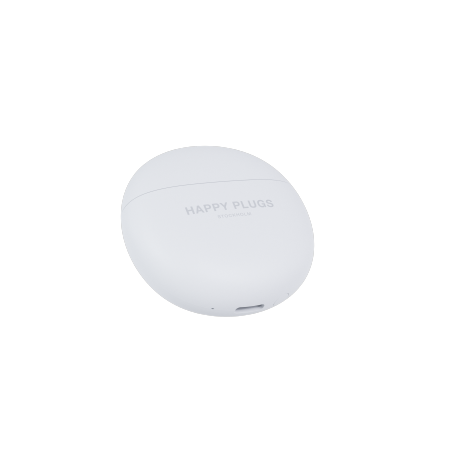 Happy Plugs Joy Lite - bezprzewodowe słuchawki douszne z ENC (white)