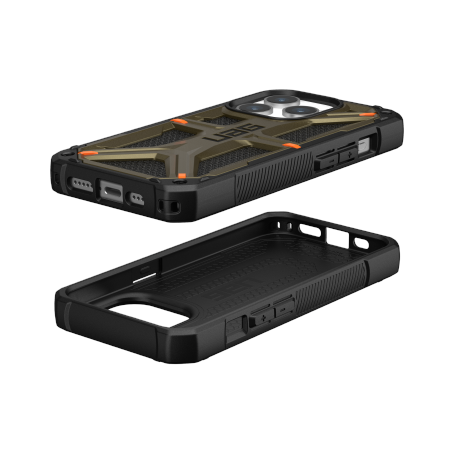 UAG Monarch - obudowa ochronna do iPhone 15 Pro (kevlar element green)