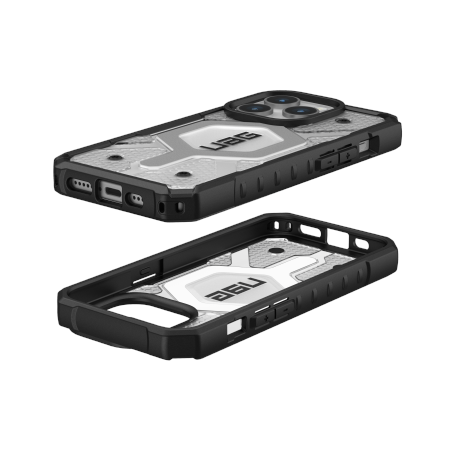 UAG Pathfinder Magsafe - obudowa ochronna do iPhone 15 Pro kompatybilna z MagSafe (ice)