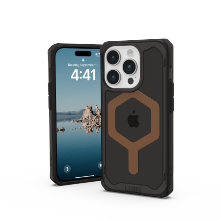 UAG Plyo Magsafe - obudowa ochronna do iPhone 15 Pro kompatybilna z MagSafe (black-bronze)