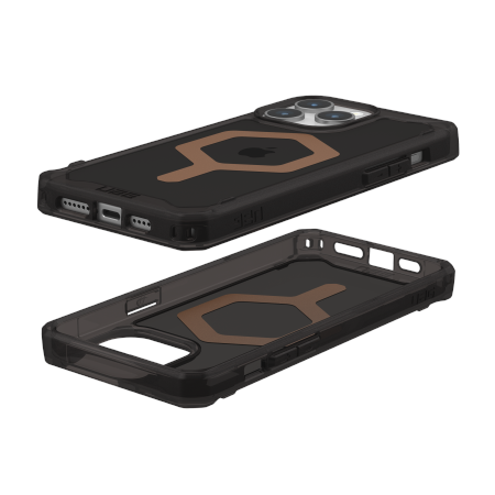 UAG Plyo Magsafe - obudowa ochronna do iPhone 15 Pro Max kompatybilna z MagSafe (black-bronze)