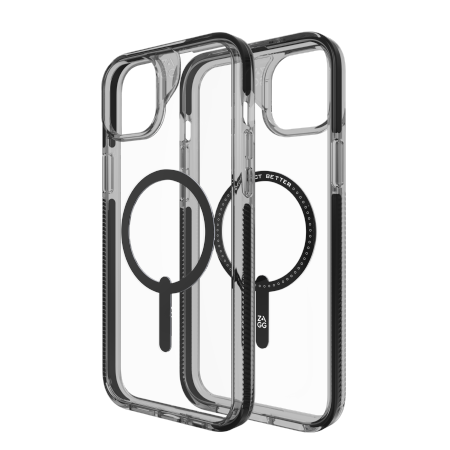 ZAGG Santa Cruz Snap - obudowa ochronna do iPhone 14 Plus/15 Plus kompatybilna z MagSafe (black)