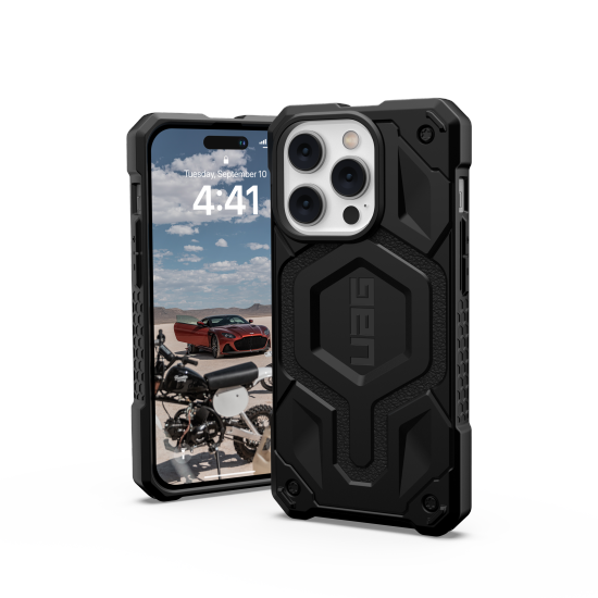 UAG Monarch Pro - obudowa ochronna do iPhone 14 Pro kompatybilna z MagSafe (black)