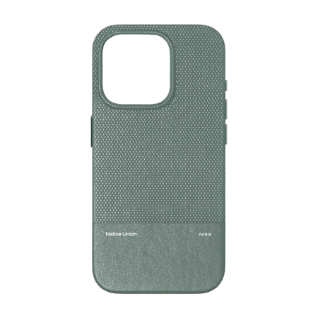 Native Union (RE)Classic Case - obudowa ochronna do iPhone 16 kompatybilna z MagSafe (slate green)