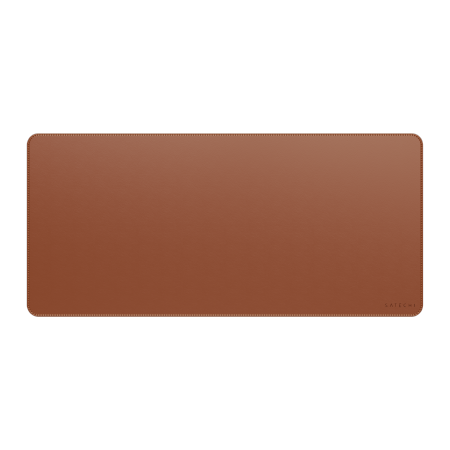 Satechi Premium Desk Mat - podkładka na biurko ze skóry wegańskiej (brown)